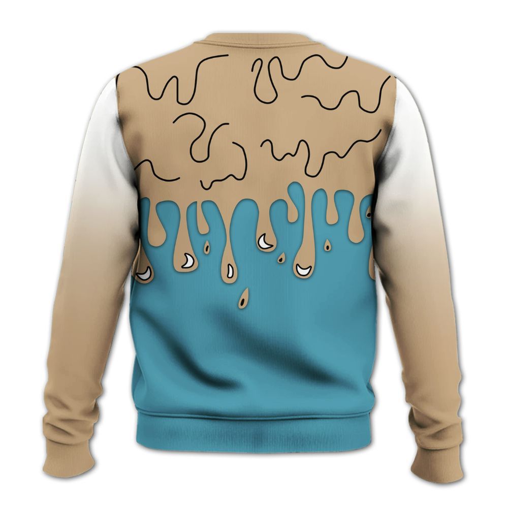 Sweatshirt To Match H-Town 11s - Snake Trust No One Drip All Over Print