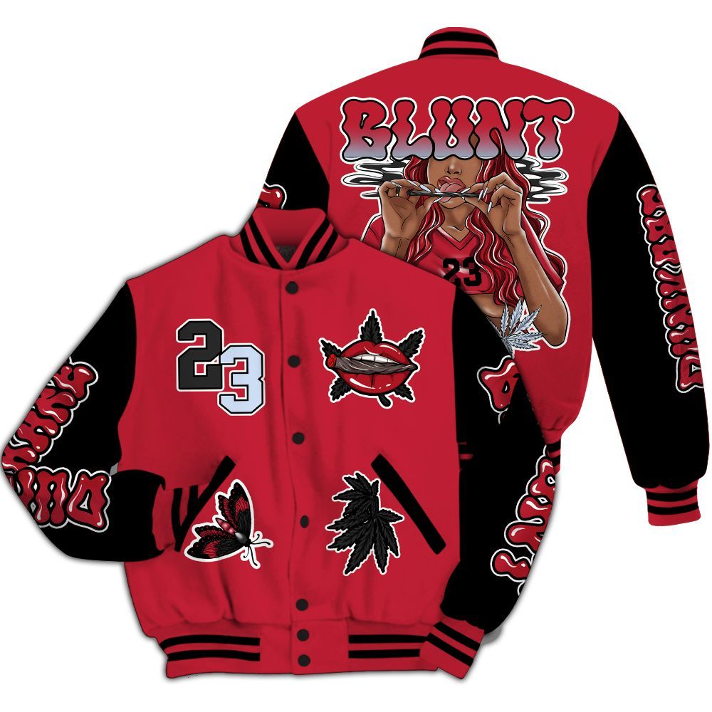 Varsity Jacket To Match Toro Bravo 6s - Bluntz Unique All Over Print