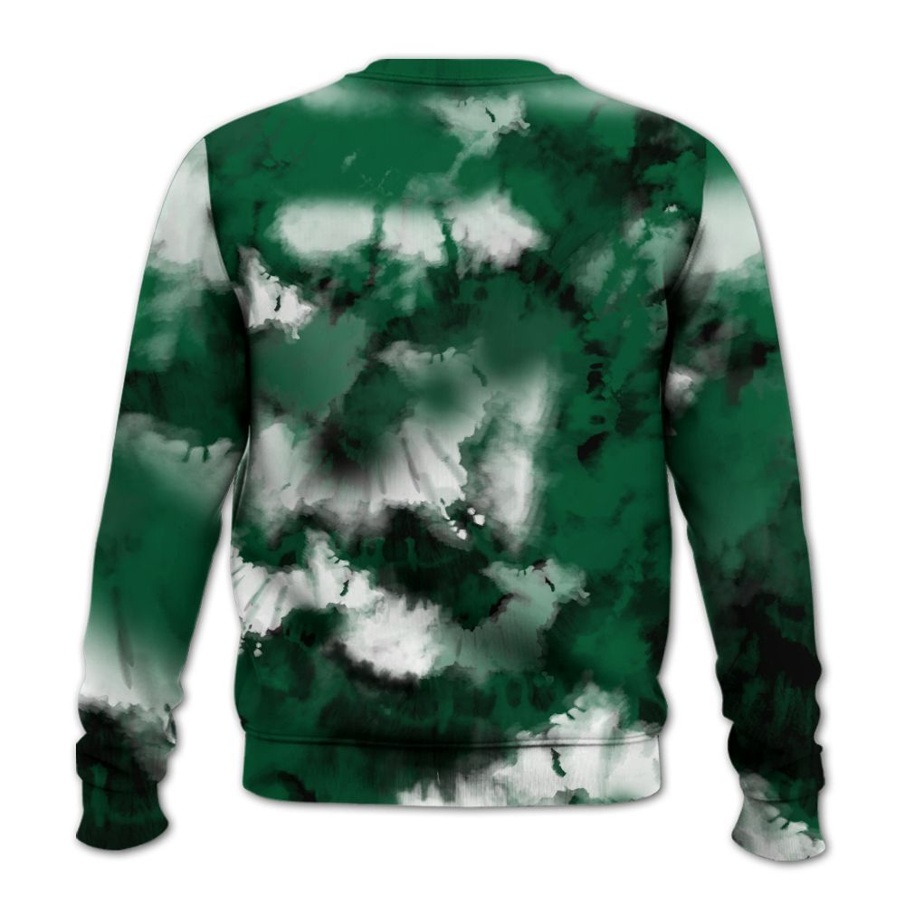 Sweatshirt To Match High Gorge Green 1s - SNEAKER Girl Money Drip Tie Dye All Over Print