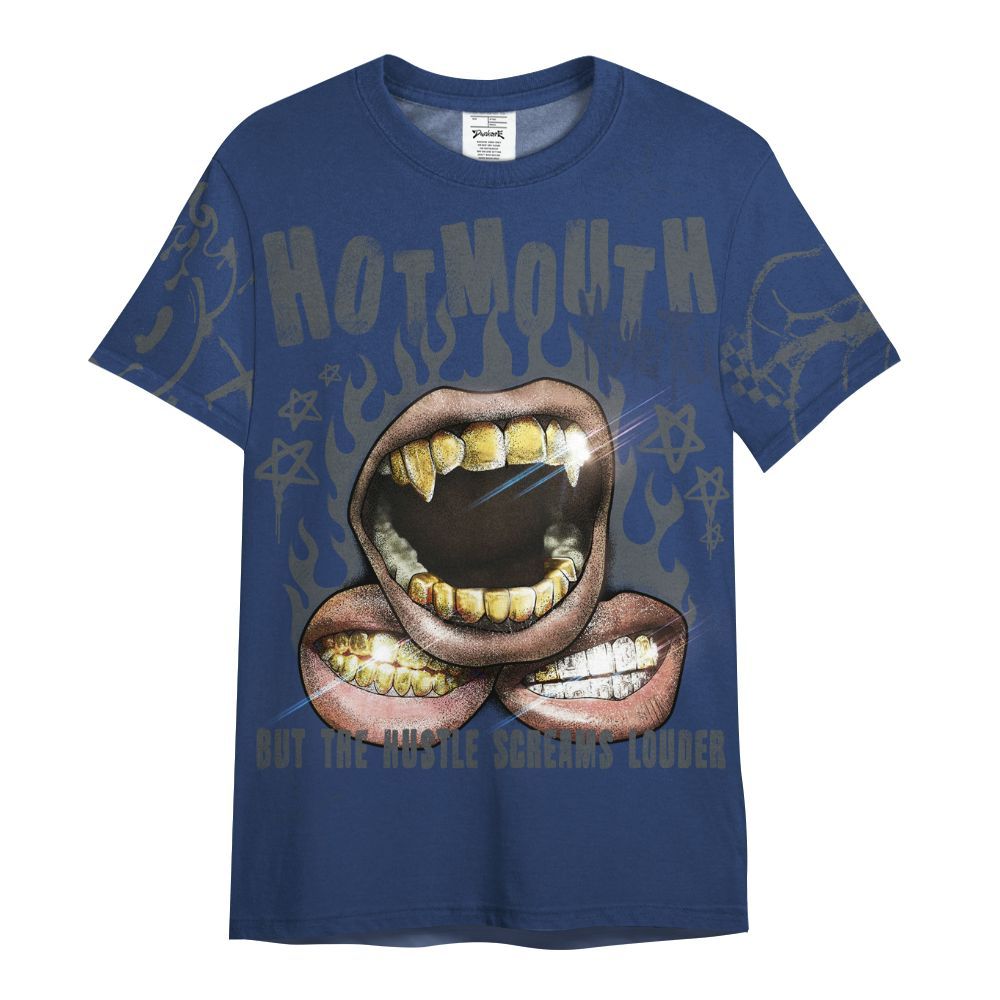 Shirt To Match Retro Flint 13s - Mouth Burning Street Style All Over Print