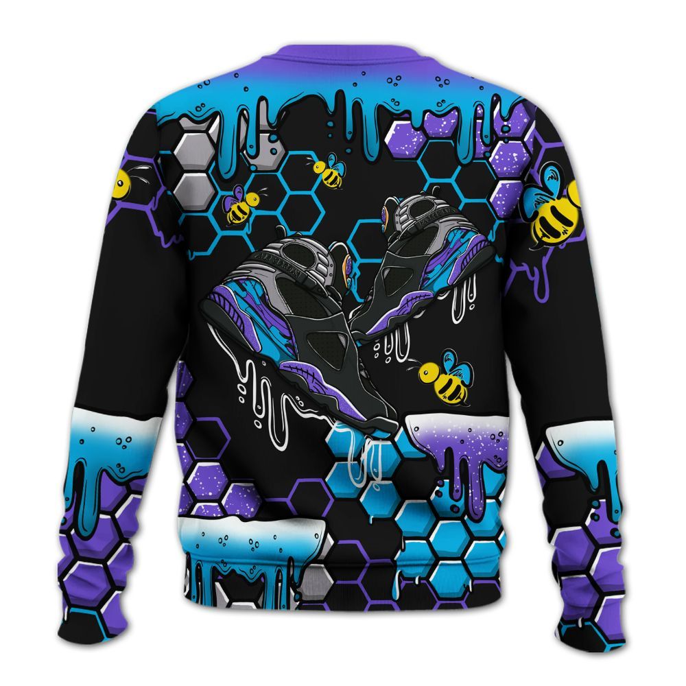 Sweatshirt To Match Retro Aqua 8s - It's The For Me All Over Print