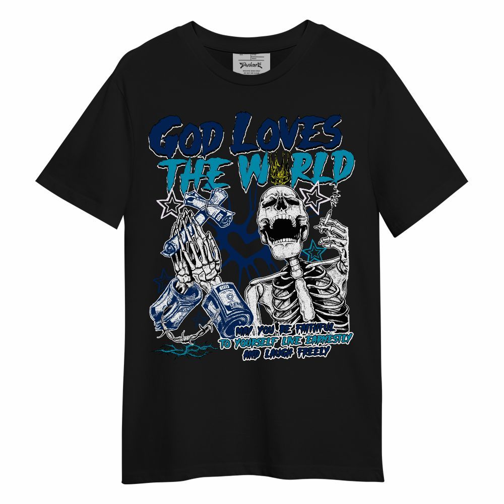 Shirt To Match Kobe 5 X-Ray - God Loves The World Unisex Shirt