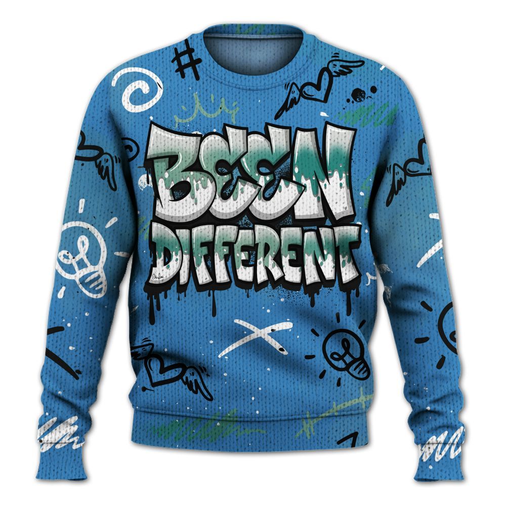 Knitted Sweater To Match Low Carolina 17s - Drip Been Di2ferent