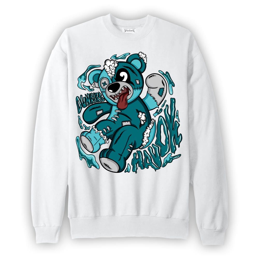 Sweatshirt To match Oxidized Green 4s Sweatshirt - Havok Bear Graphic