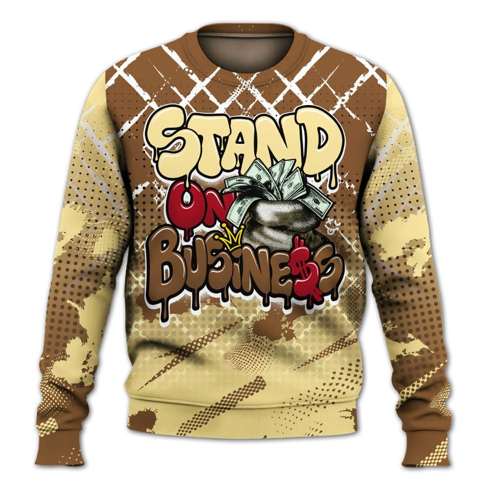 Sweatshirt To Match Air Max 90 Escape - Halftone Stand Business Dripping All Over Print