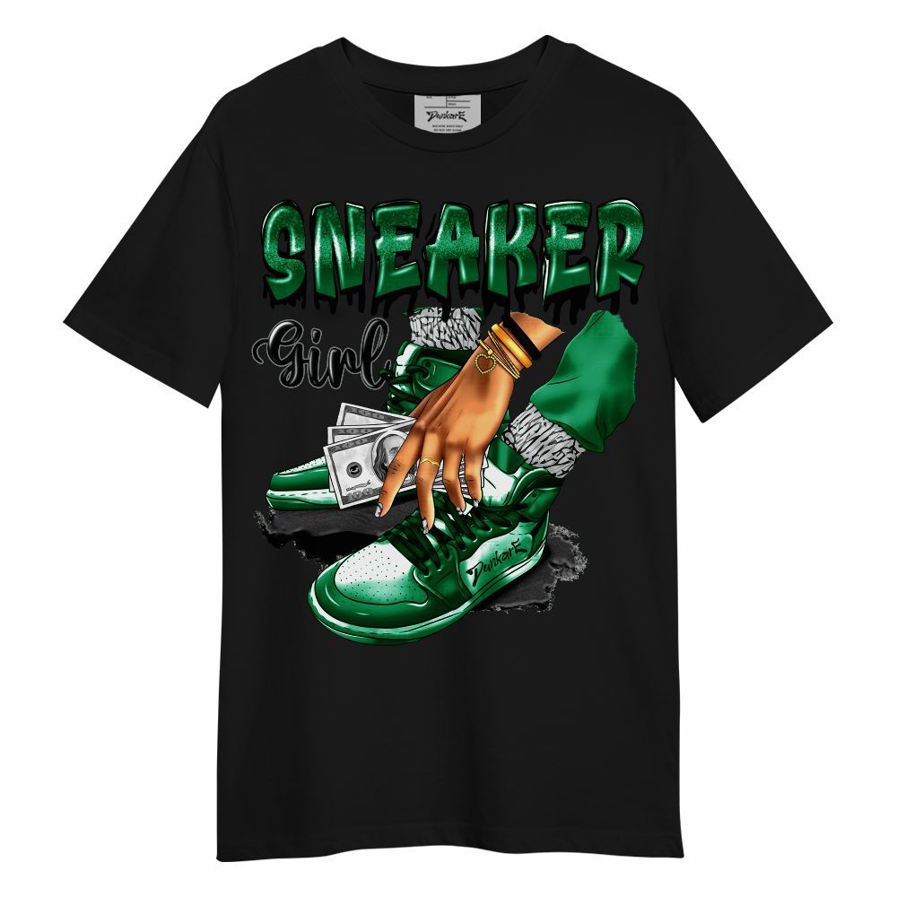 Shirt To Match Pine Green 3s - SNEAKER Girl Money Drip Unisex Shirt