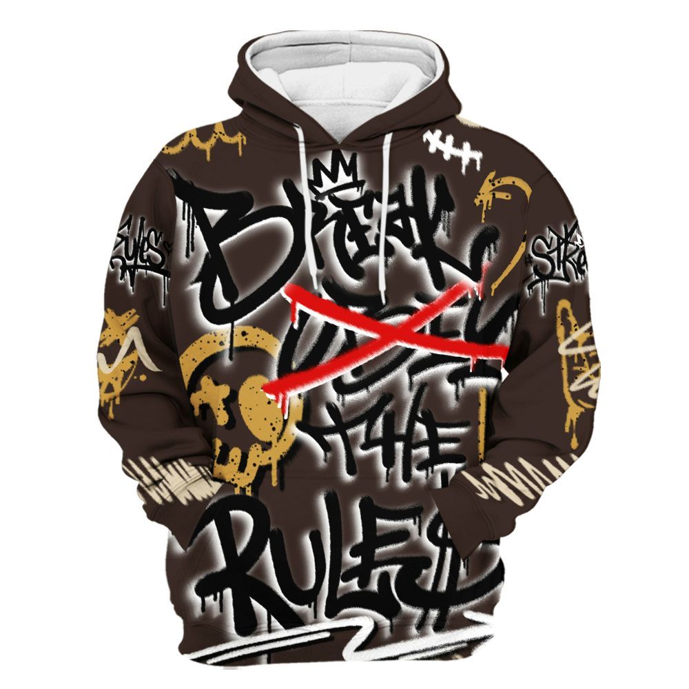 Hoodie To Match 2025 Retro Earth 5s - Break Rules Streetwear All Over Print