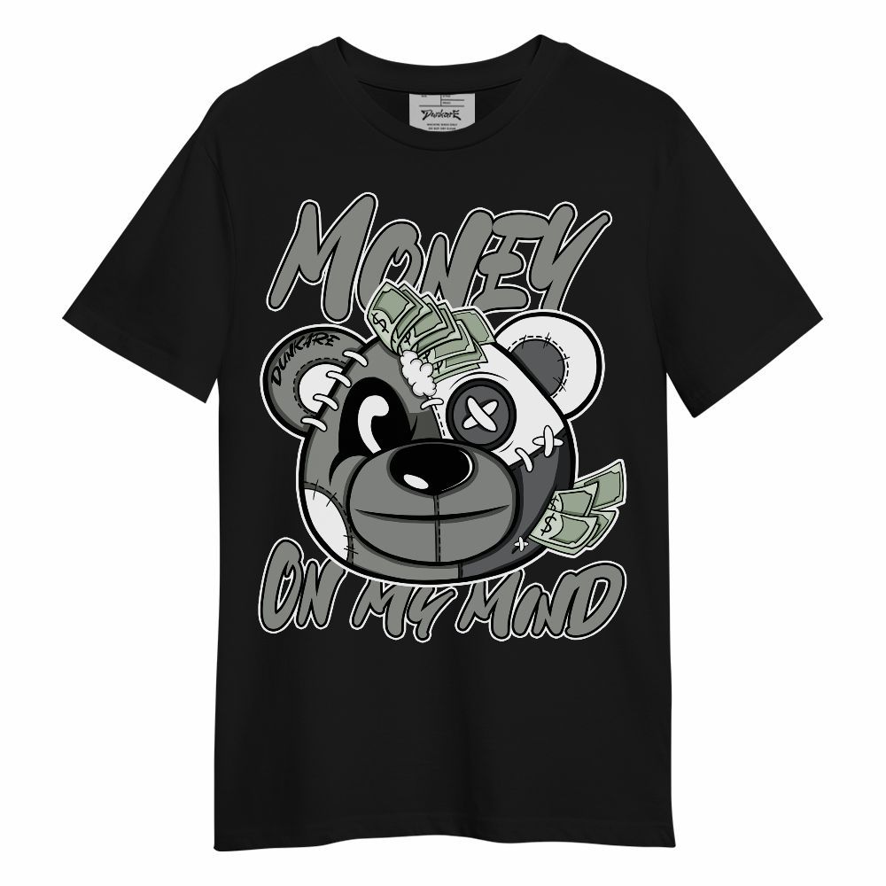 Shirt To Match Paris Cement Grey 4s - Money On My Mind Bear Shirt Unisex Oufit Unisex Shirt