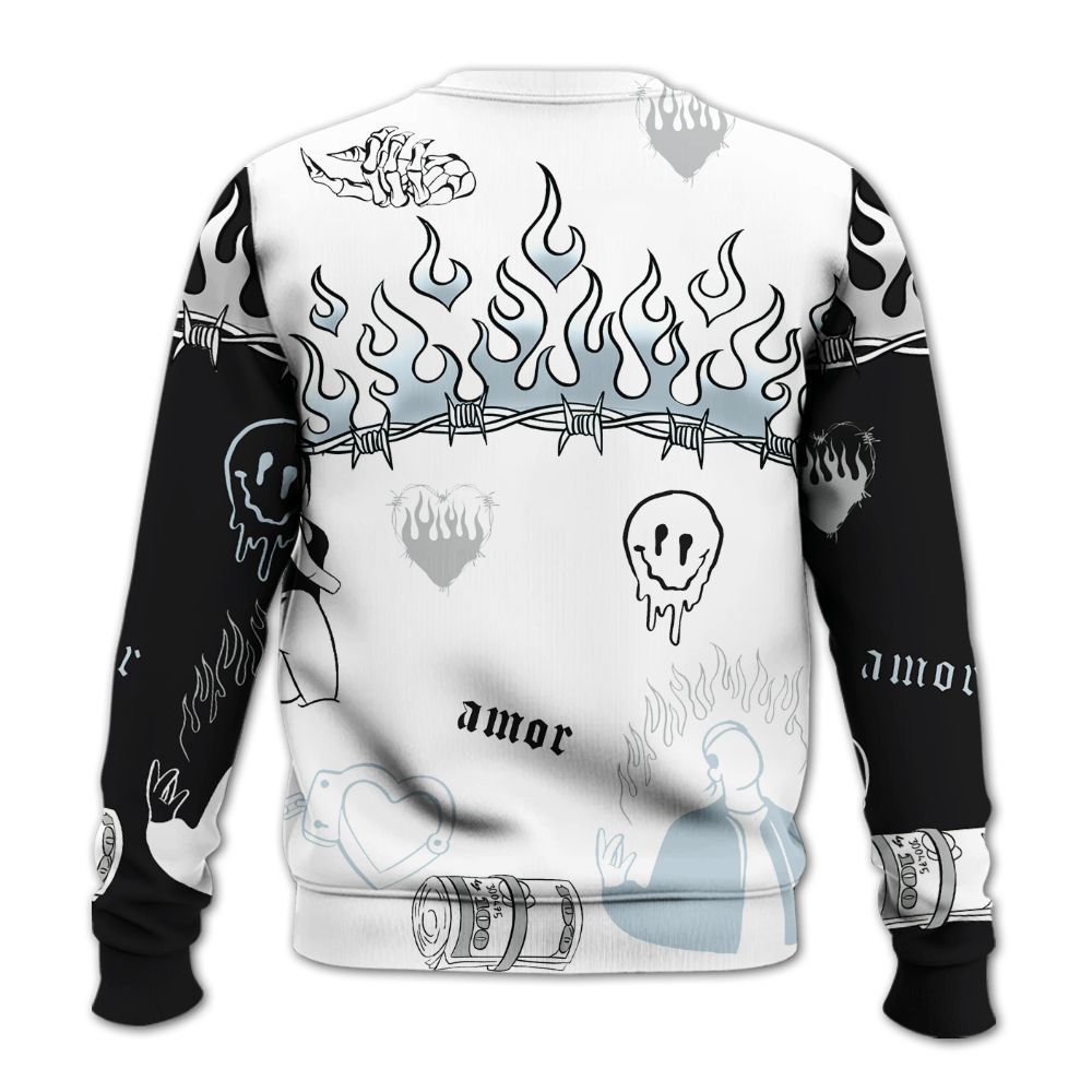 Sweatshirt To Match Kobe 9 Protro Halo - Snake Trust No One All Over Print