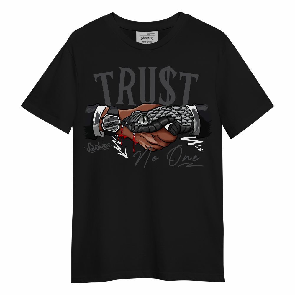 Shirt To Match White Thunder 4s - Snake Trust No One Unisex Shirt