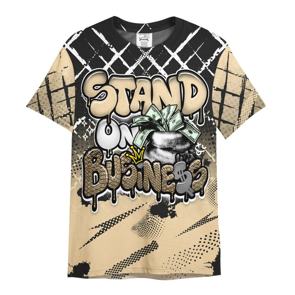 Shirt To Match Kobe 9 EM Mambacita - Halftone Stand Business Dripping All Over Print