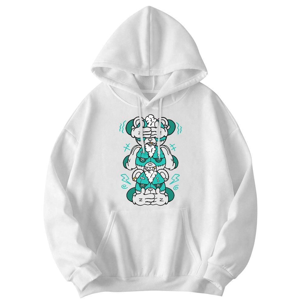 Sweatshirt To Match Dunk Low Clear Jade - Wisdom Hugz Graphic