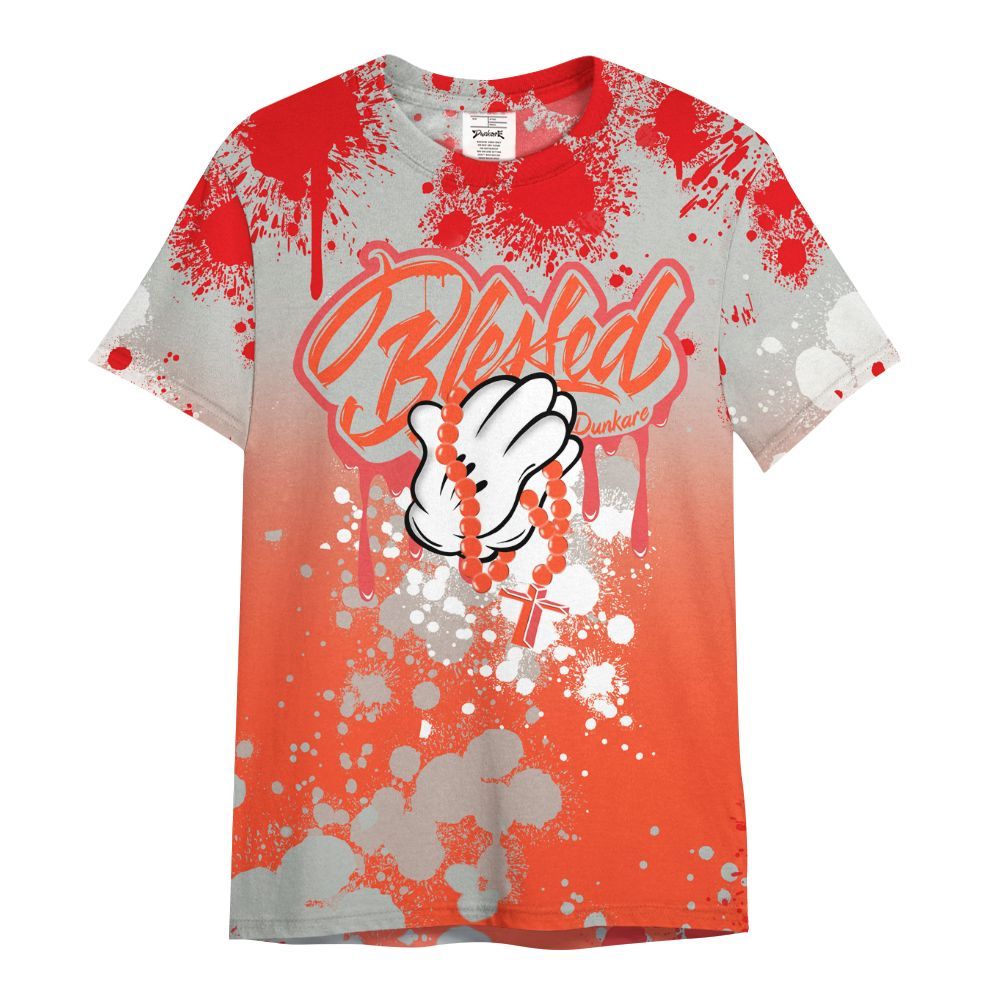 Shirt To Match Air Max 1 86 Cosmic Clay - God Blessed Ink Drip All Over Print