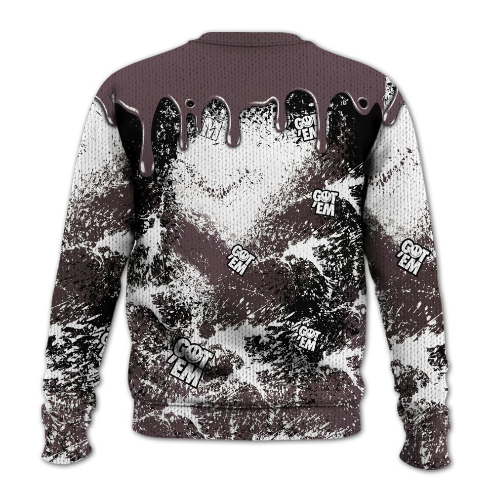 Knitted Sweater To Match AMM Black 3s - Dripping 23 Drip