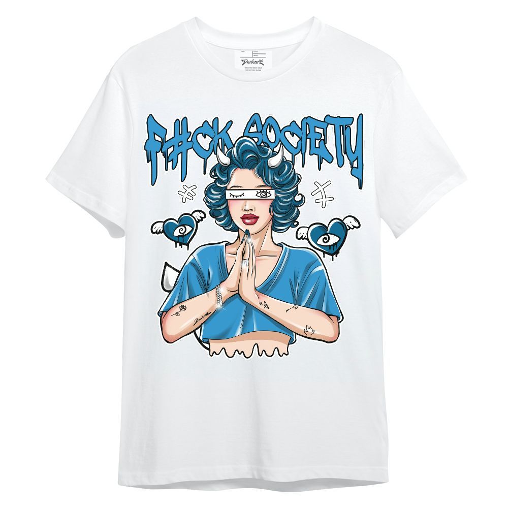 Shirt To Match Powder Blue 9s - F#ck Xociety Unisex Shirt