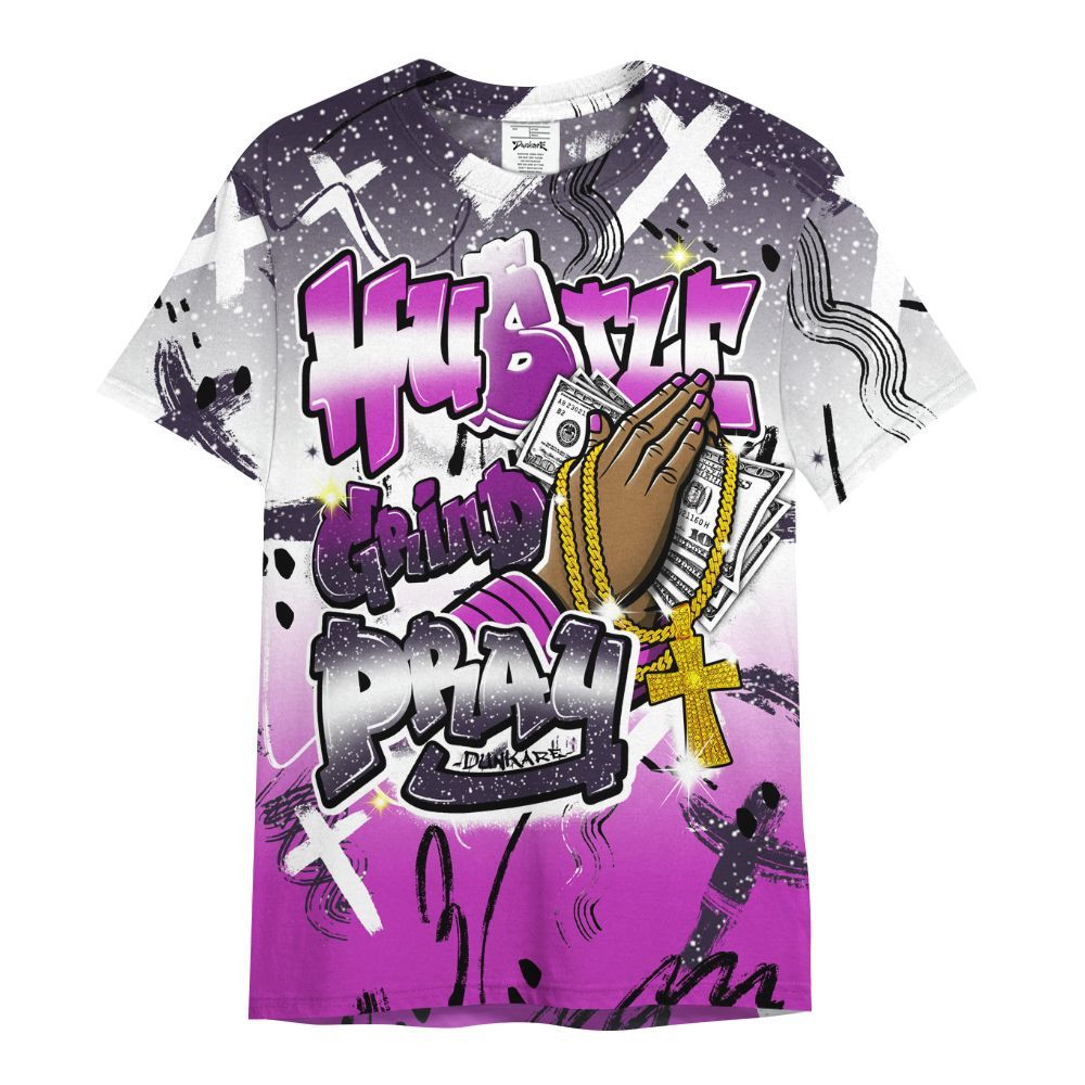 Shirt To Match Ja 2 Staregazer - Money Hustle Grind Pray All Over Print