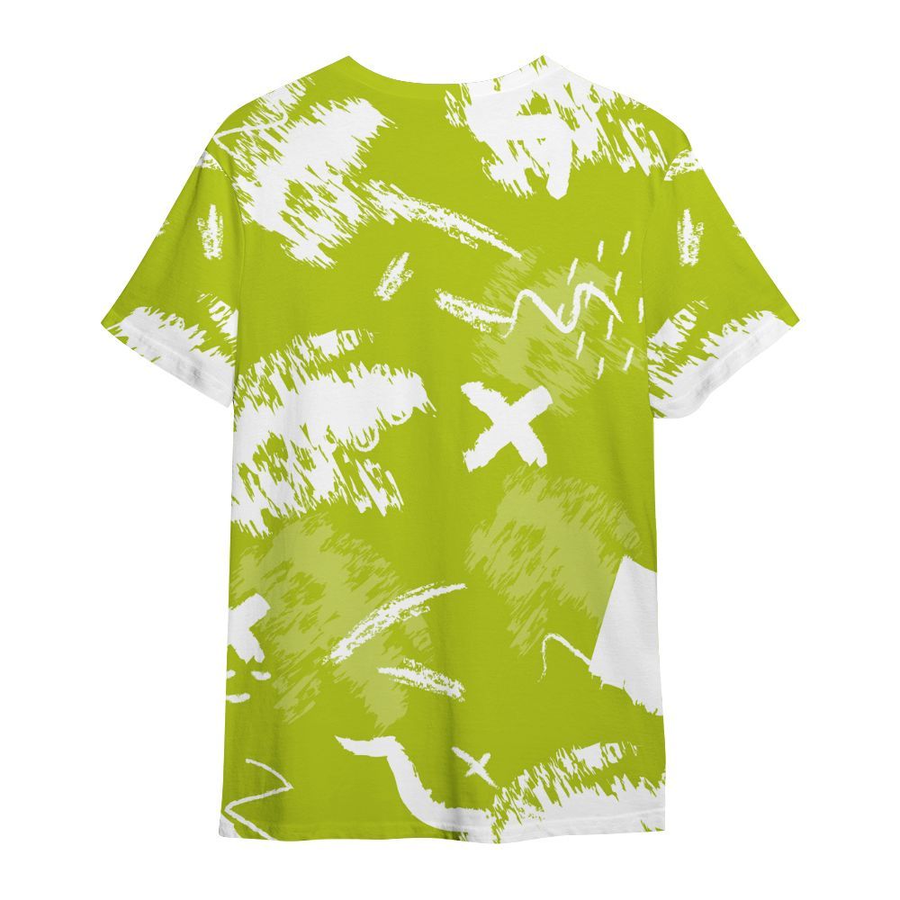 Shirt To Match Bright Cactus 13s - Hustle Grind Pray Retro All Over Print
