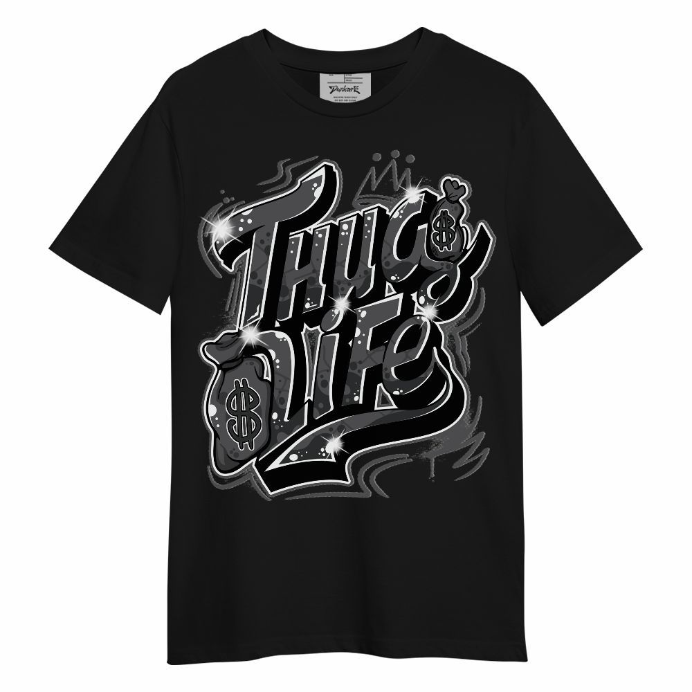 Shirt To Match White Thunder 4s - Free Thug Living Graphic Unisex Shirt