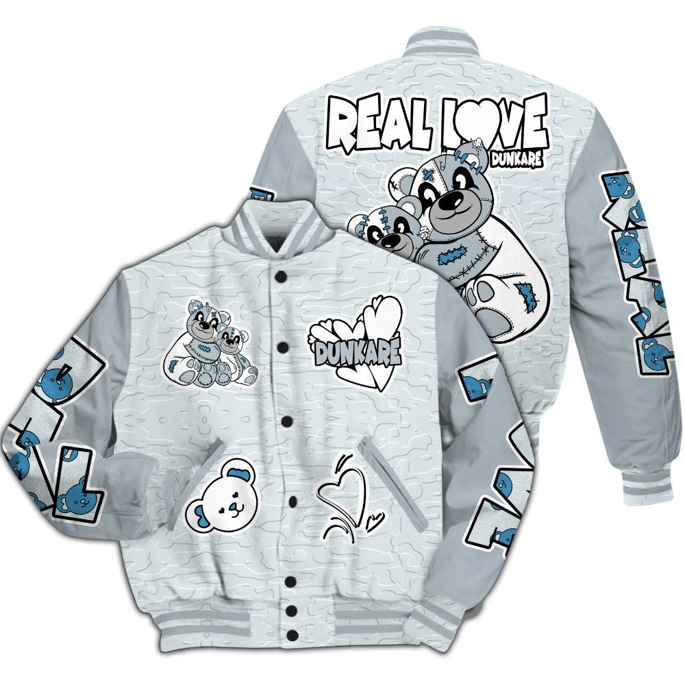 Varsity Jacket To Match Zion Half Moon 3s - Sincere Fondness Bear All Over Print