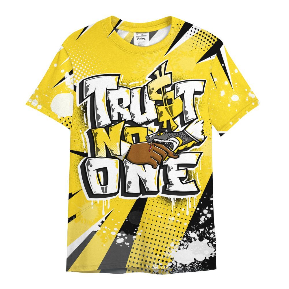 Shirt To Match Retro Thunder 4s - Poly Trust No One Dripping All Over Print