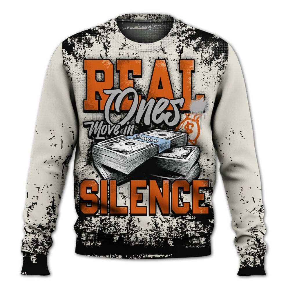 Sweatshirt To Match SE Craft 5s - Move In Silence Money Street Retro All Over Print