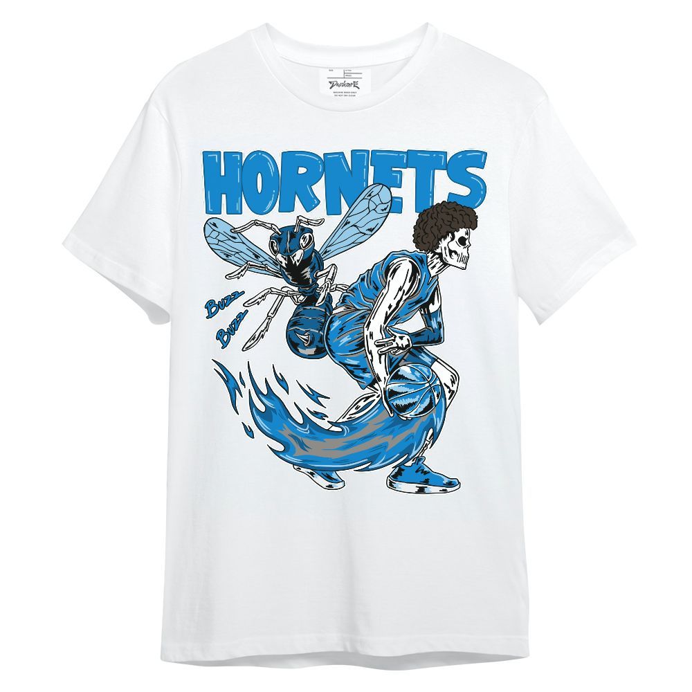 Shirt To Match Industrial Blue 4s - Hornet Skeleton Unisex Shirt