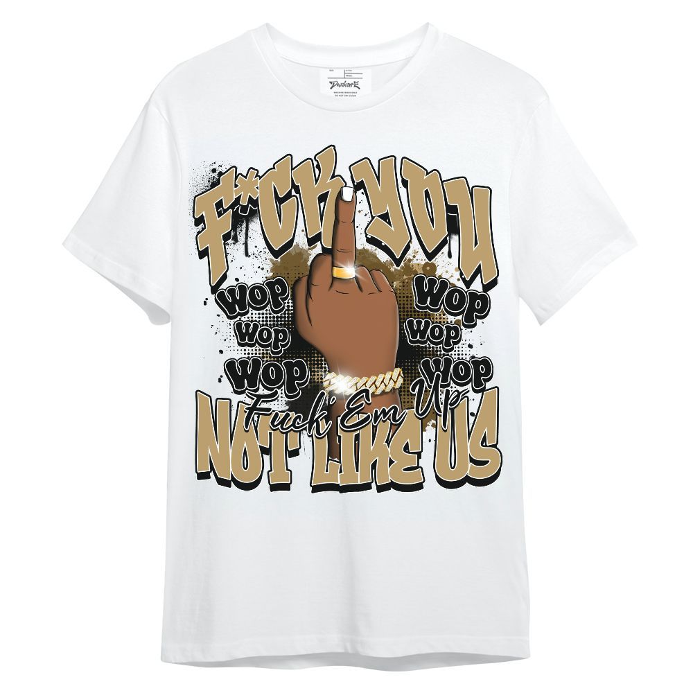 Shirt To Match High OG Black Metallic Gold 1s - Dont Like Us Retro Unisex Shirt