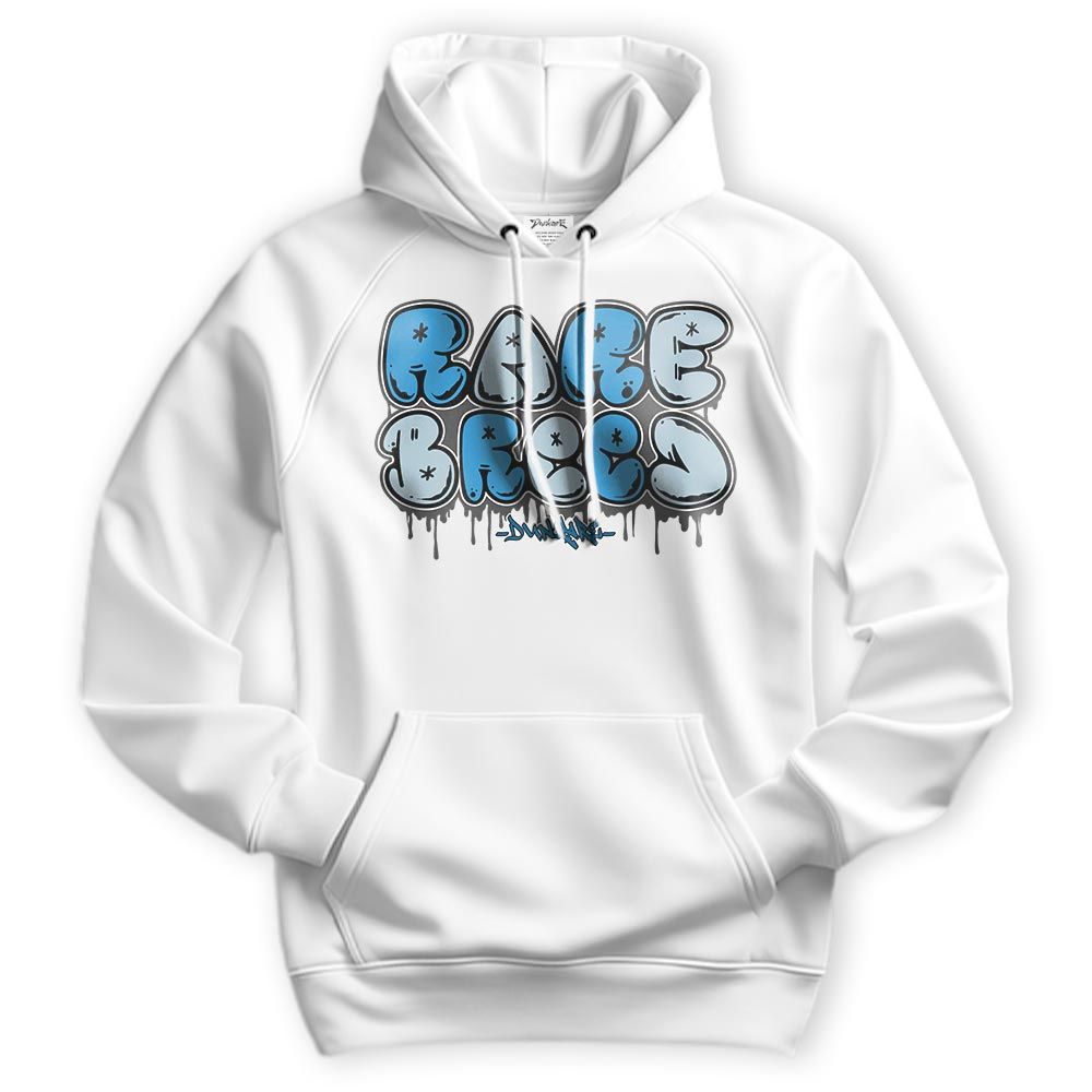 Sweatshirt To Match Powder Blue 9s Hoodie - Especial Breeds Graffiti Hoodie Unisex