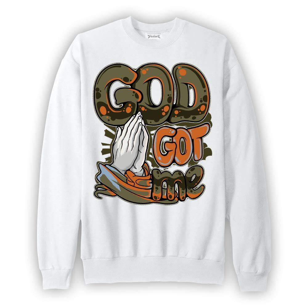 Sweatshirt To match Olive 5s Sweatshirt - God's Gotten Graphic Graphic