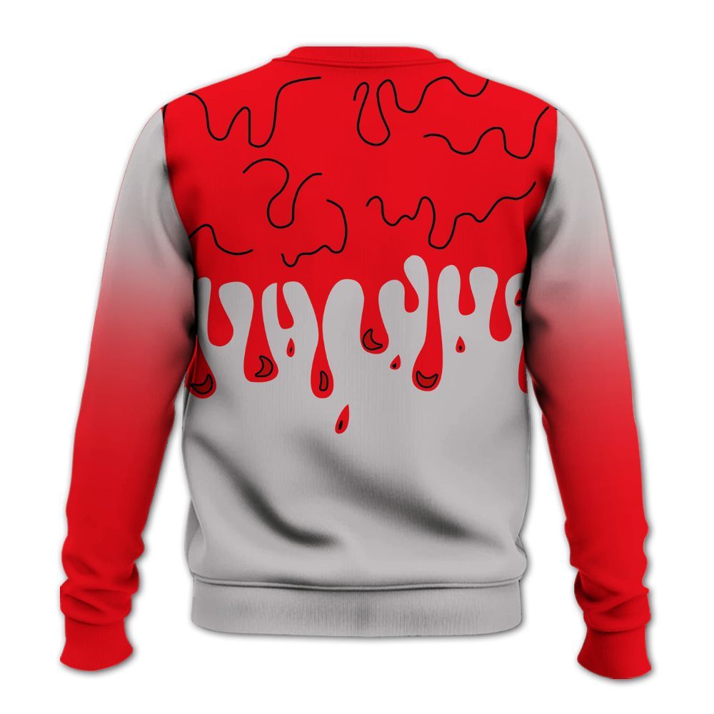 Sweatshirt To Match Air Max 1 Low Poly - Snake Trust No One Drip All Over Print