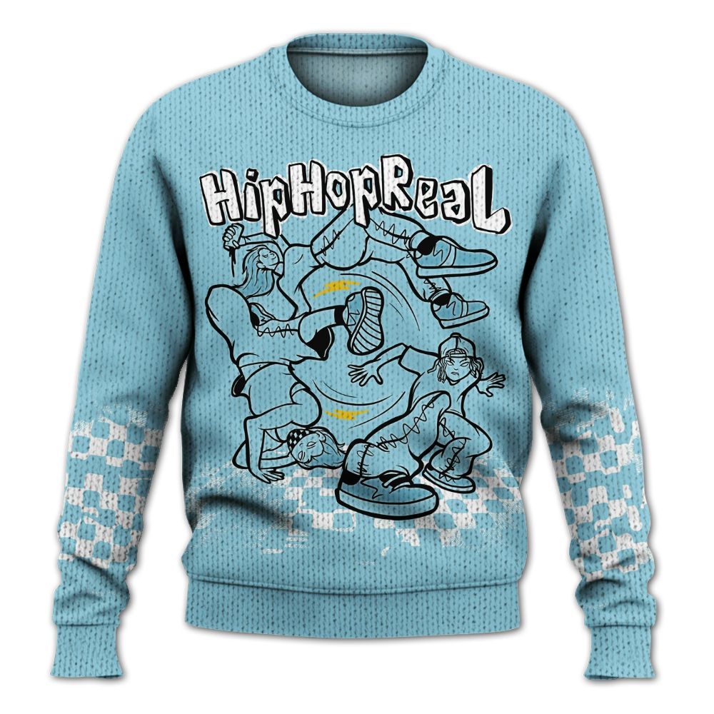 Knitted Sweater To Match Dunk High Homer Simpson - Feel Life Street Style