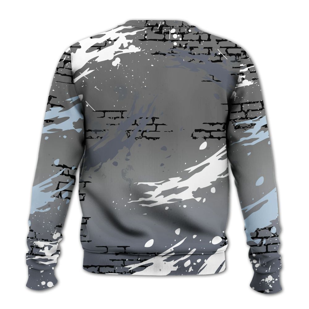 Sweatshirt To Match Cool Grey 6s - Values Of Loyalty Drip All Over Print