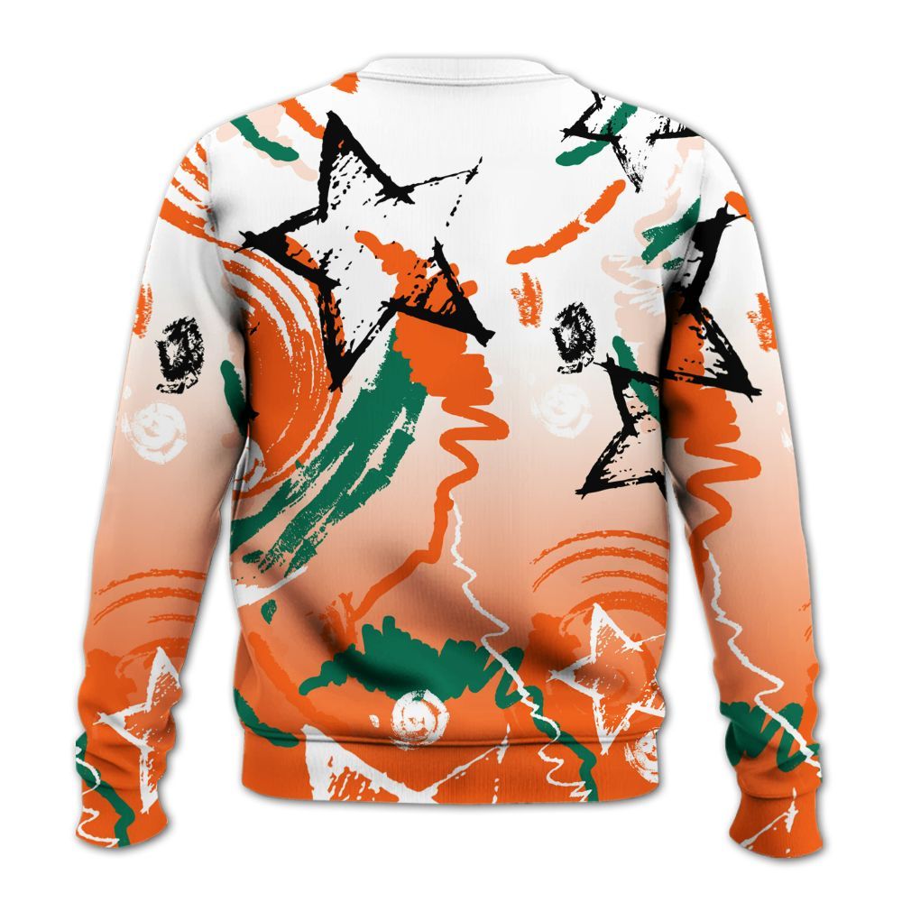 Sweatshirt To Match SoleFly Sail Gorge Green 3s - Grind Shine Later Drip All Over Print