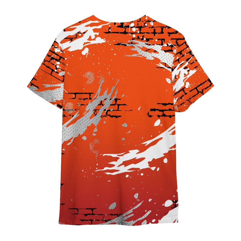 Shirt To Match Kobe 6 Protro Total Orange - Values Of Loyalty Drip All Over Print