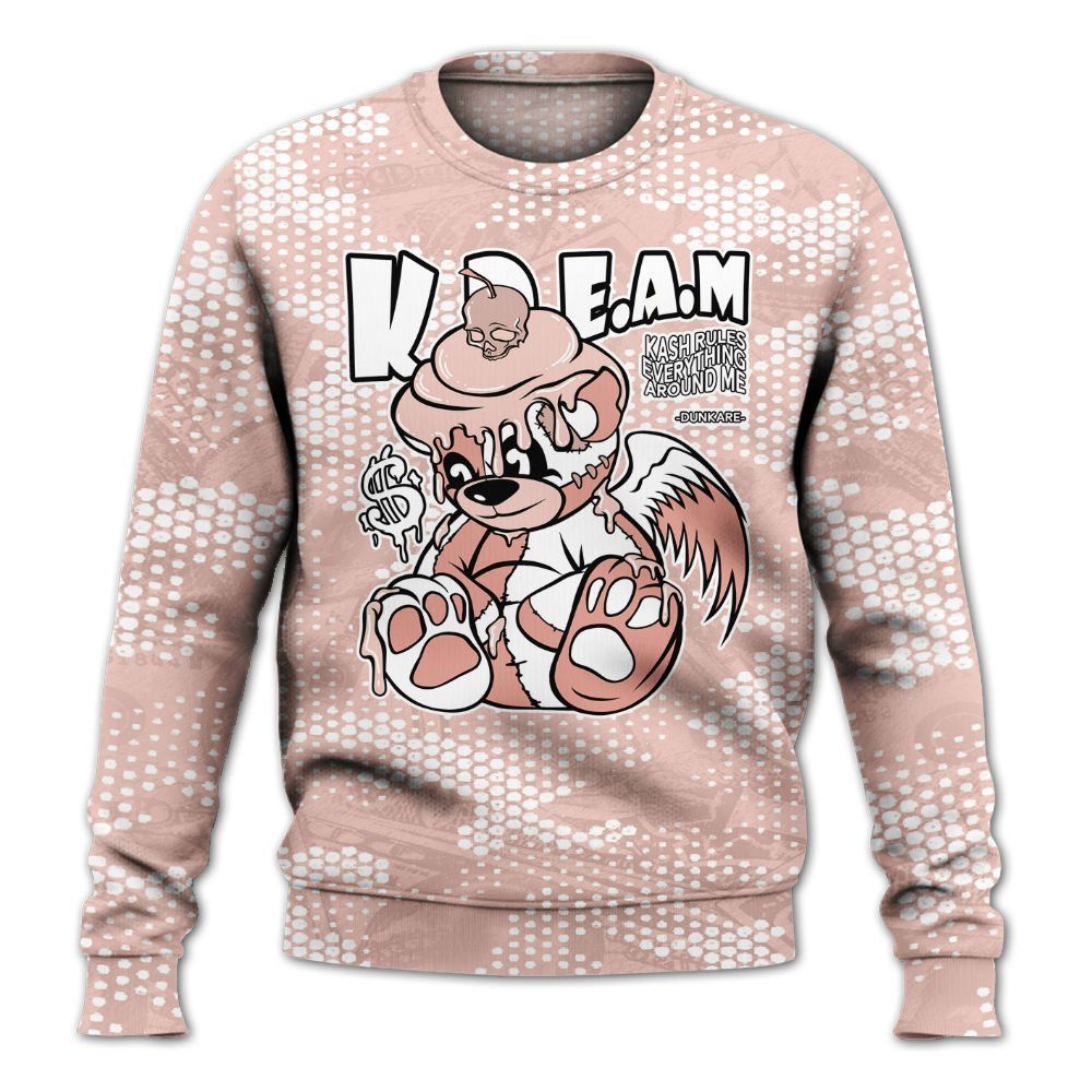 Sweatshirt To Match Low Legend Pink 11s - Loot Bear All Over Print