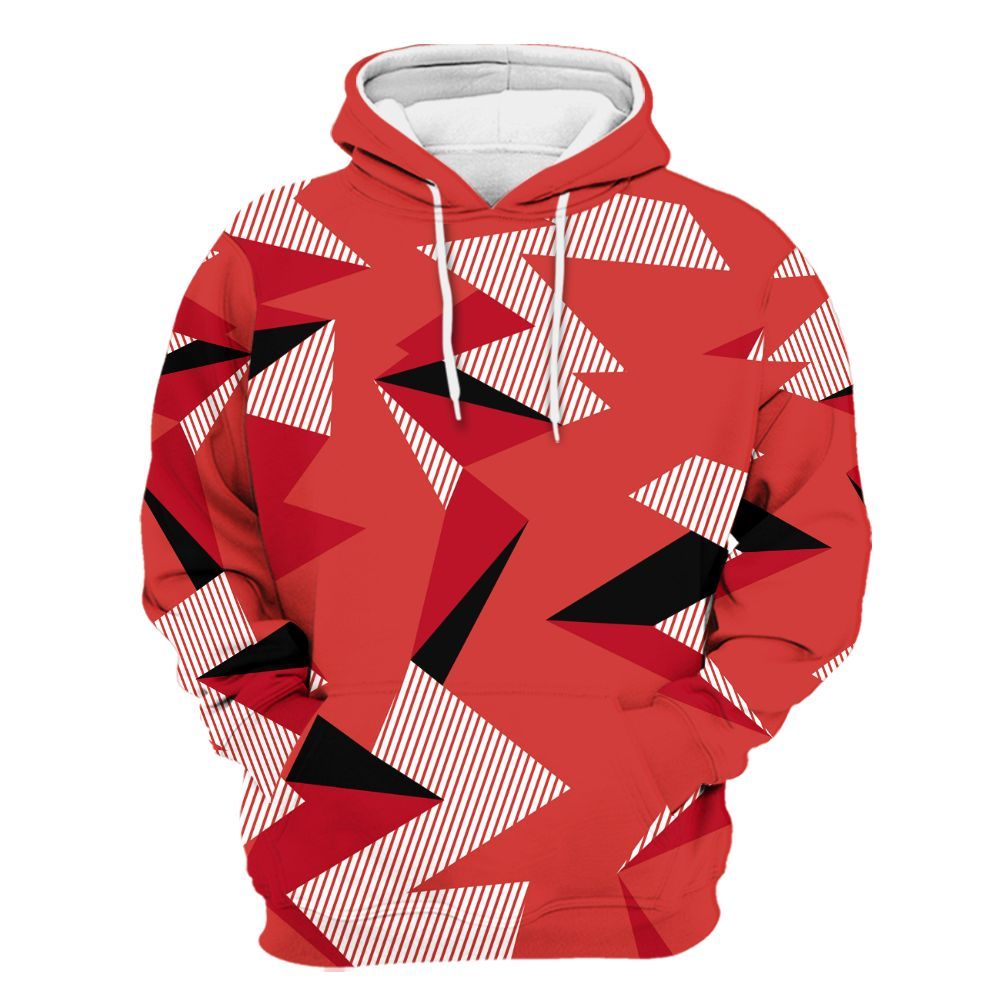 Hoodie To Match Scoot Zeros ODD City - Geometric Camouflage Pattern All Over Print