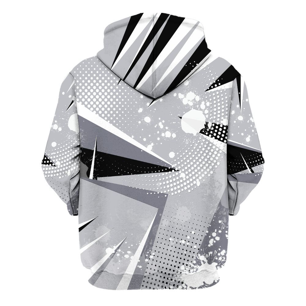 Hoodie To Match Low Cement Grey 11s - Poly Trust No One Dripping All Over Print