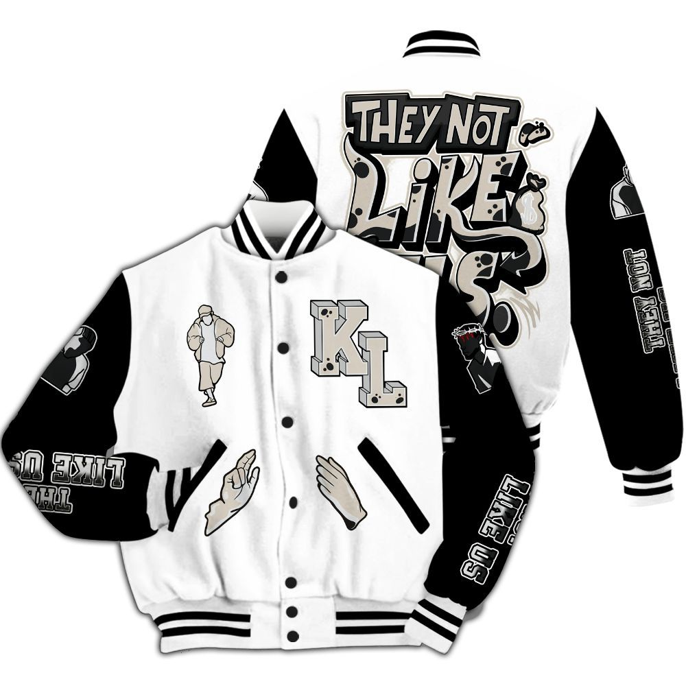 Varsity Jacket To Match Retro Reverse Metallic 5s - Dislike Us Graphic All Over Print