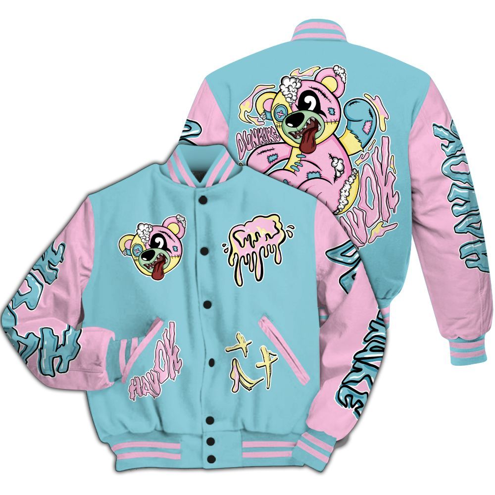 Varsity Jacket To Match SB Dunk Low Visty - Havok Bear All Over Print