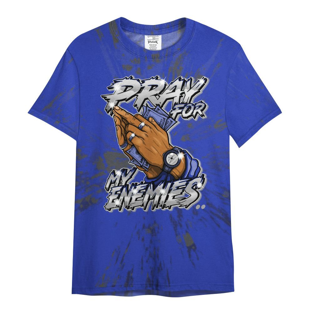 Shirt To Match Air Max Plus Black Racer Blue - Prayed For Enemies Graphic Luxury All Over Print