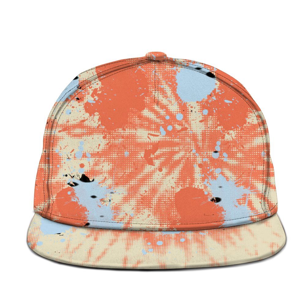 Snapback To Match DJ Khaled Crimson Bliss 5s - Tie Dye Graphic
