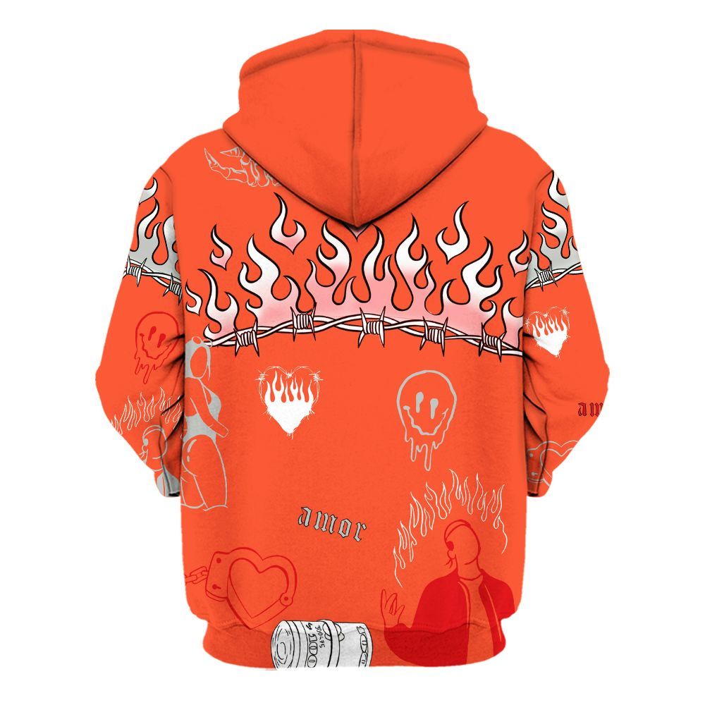 Hoodie To Match Air Max 1 86 Cosmic Clay - Snake Trust No One All Over Print