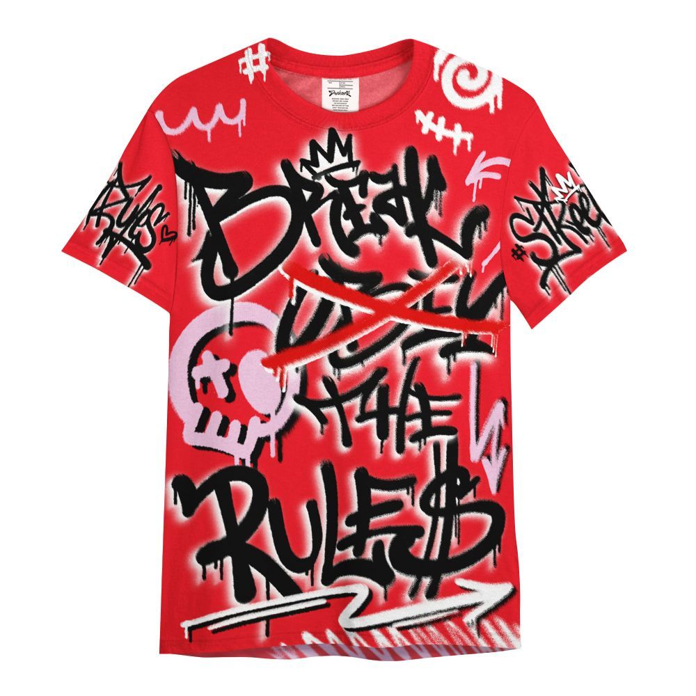 Shirt To Match Zoom Vomero 5 Valentine's Day 2025 - Break Rules Streetwear All Over Print