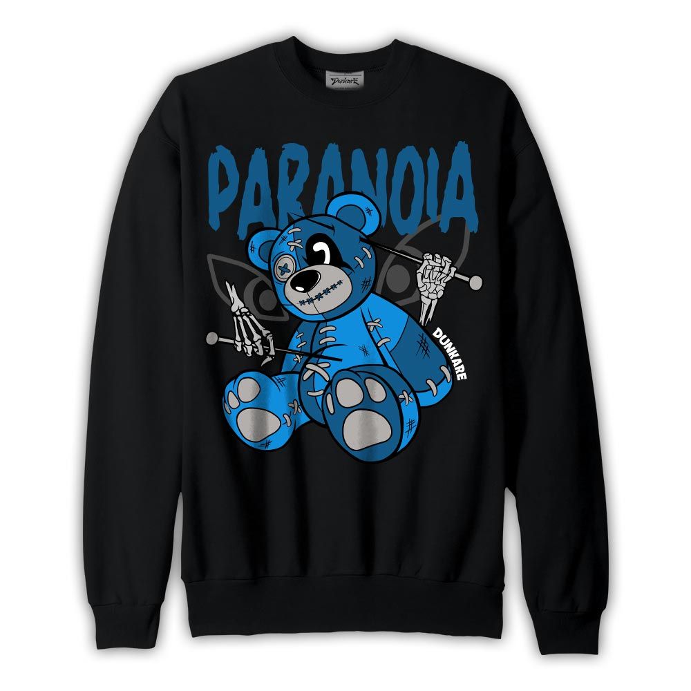 Sweatshirt To match Sweatshirt Paranoia Bear, Military Blue 4s Sweatshirt To Match Sneaker 2704 NCMD