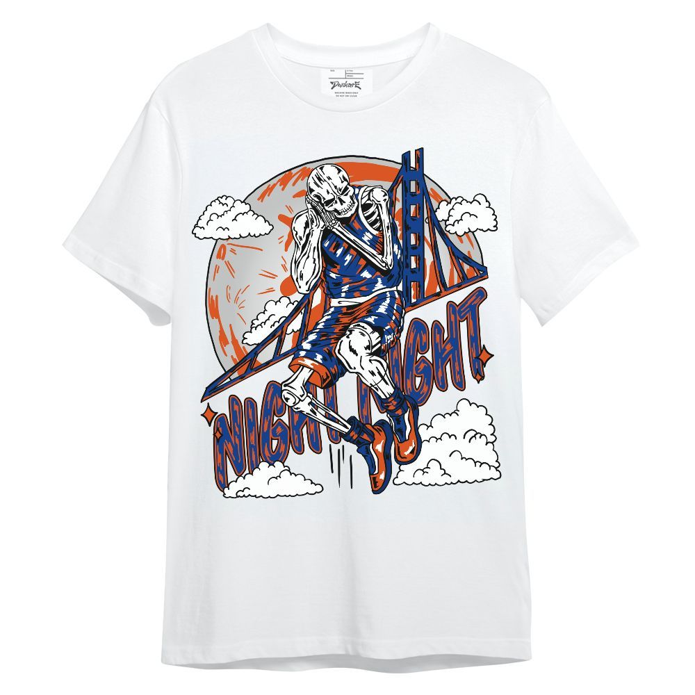 Shirt To Match Mid Knicks 1s - Seeya Skeleton Unisex Shirt