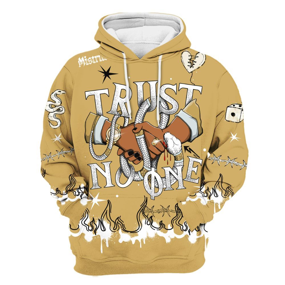 Hoodie To Match Craft Paris 6s - Trust No One Snake-Bite Doodle Crayon All Over Print