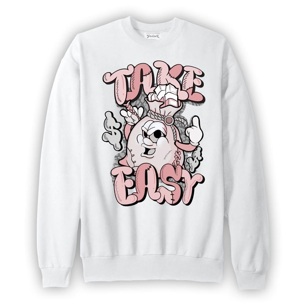 Sweatshirt To match Sweatshirt Take Easy, Red Stardust 3s Sweatshirt To Match Sneaker 2404 PAT