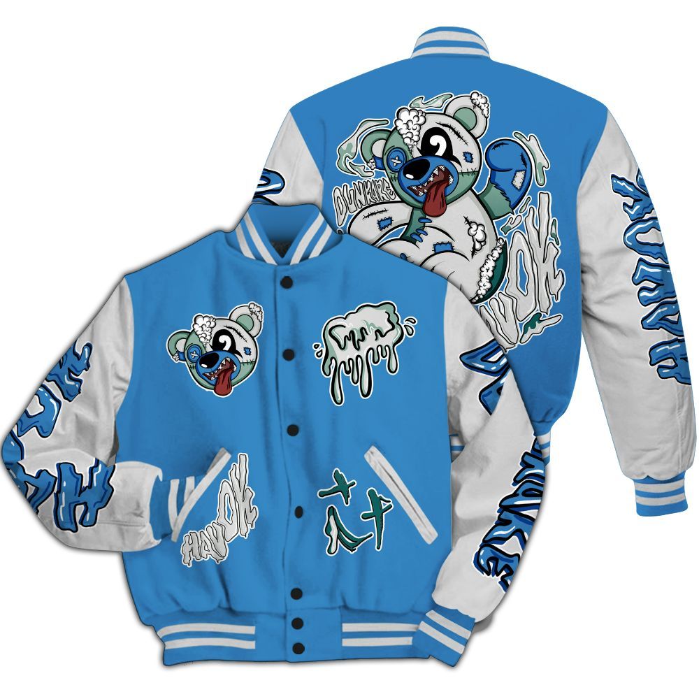 Varsity Jacket To Match Low Carolina 17s - Havok Bear All Over Print