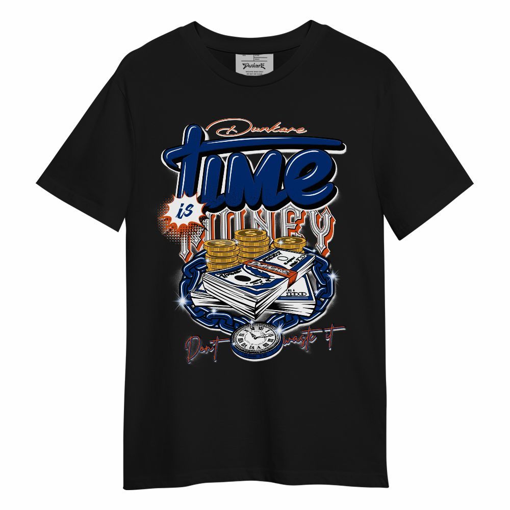 Shirt To Match Mid Knicks 1s - Time Is Money Unisex Shirt