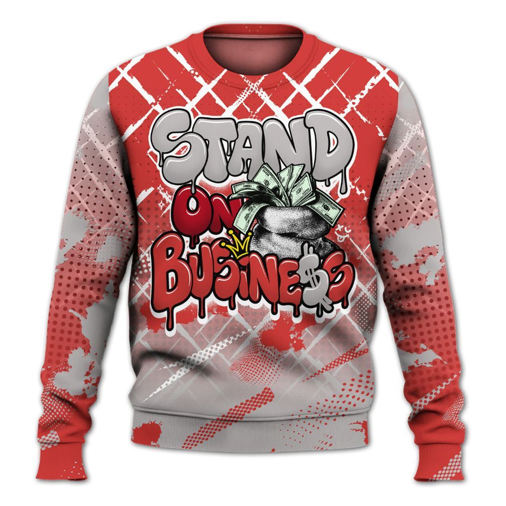 Sweatshirt To Match Scoot Zeros ODD City - Halftone Stand Business Dripping All Over Print